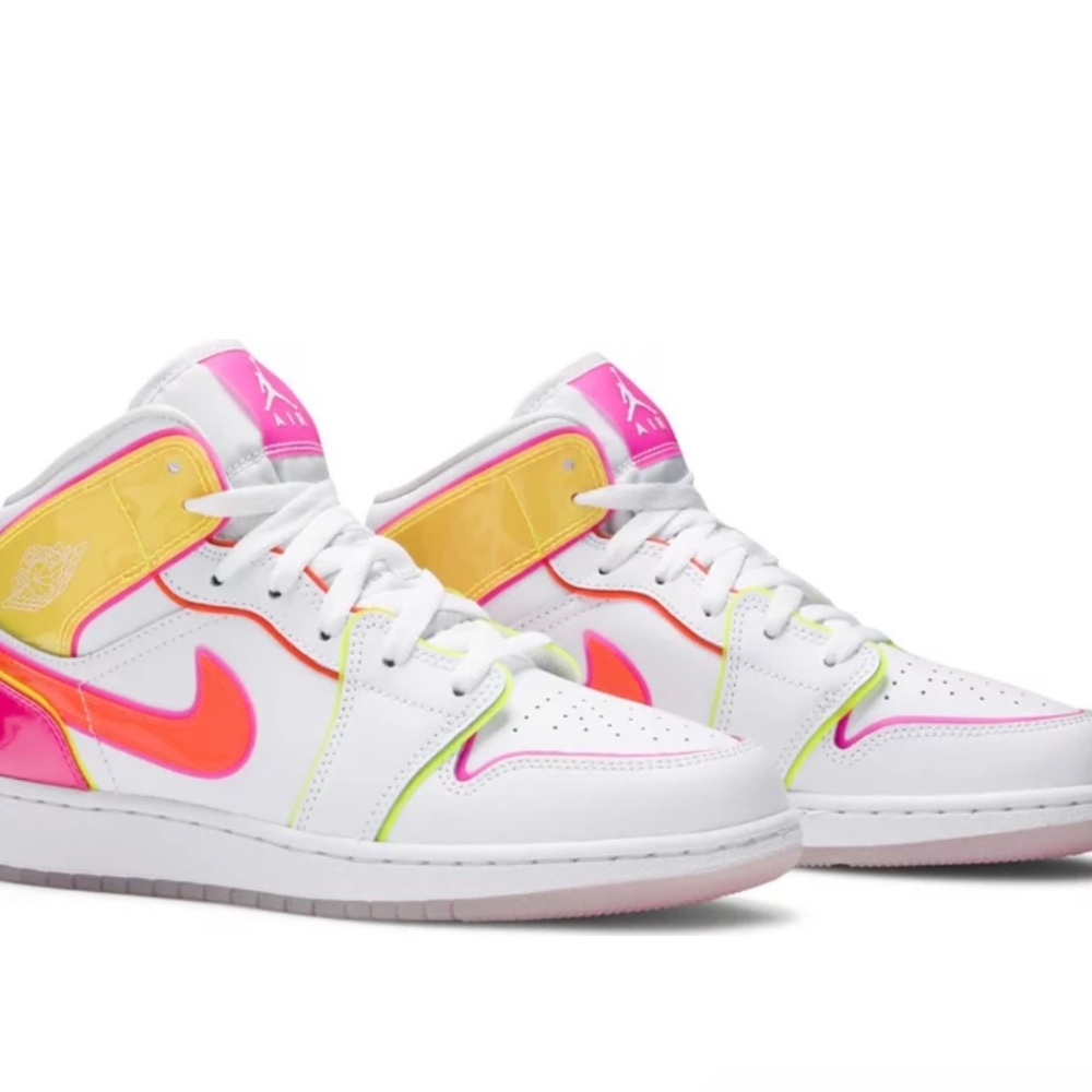 Barely Worn Nike air Jordan Neon Glows